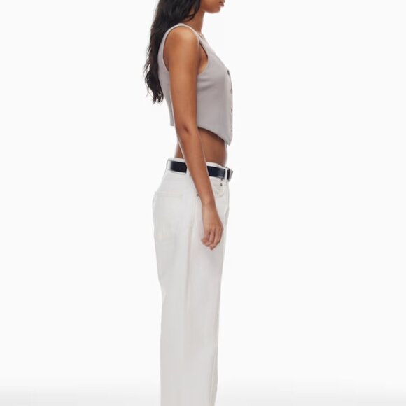 NWT Aritzia WILFRED Rocco Vest Dark Night Navy 6 - Picture 7 of 8